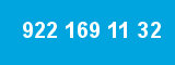 922 169 11 32